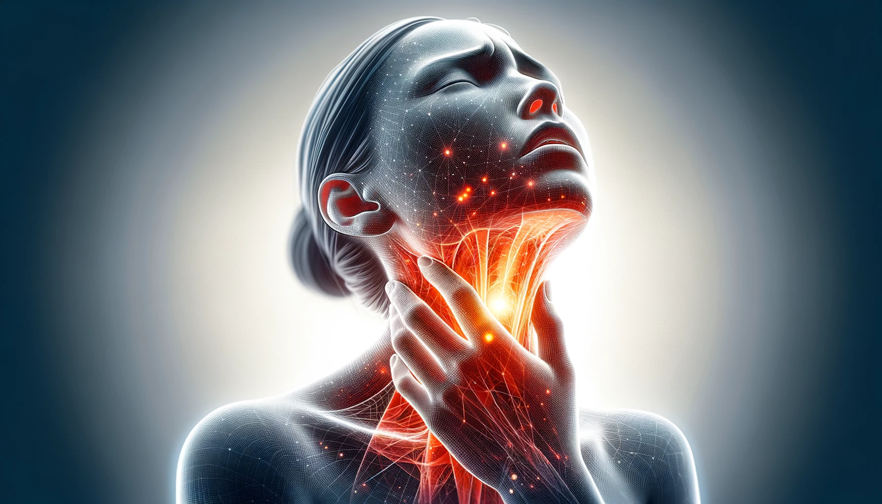 گلودرد ناشی از عفونت‌های ویروسی یا باکتریایی و عفونت گلو