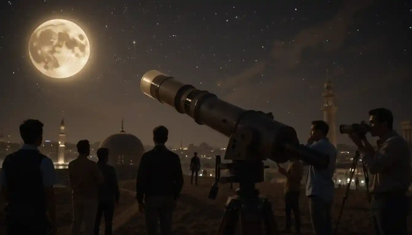 رویت ماه رمضون