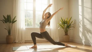 تصویر یک خانم جواب در حال ورزش،مقاله ای در مورد اینکه چطور سحر خیز بشم؟