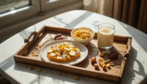 سینی سحری سریع و سبک با نان و پنیر و ماست برای سحری چی بخوریم؟