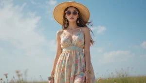 استایل تابستانه دخترانه شیک با رنگ های ترند 2025