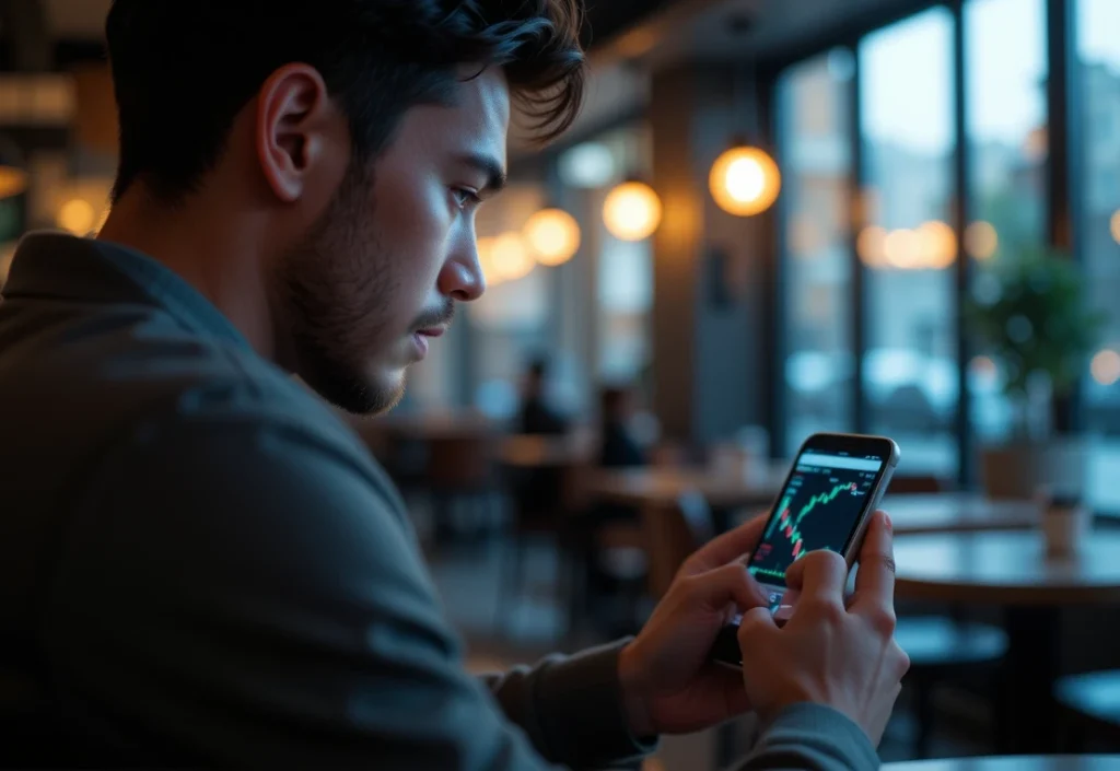 ترید با گوشی