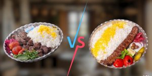 کته کباب یا چلو کباب