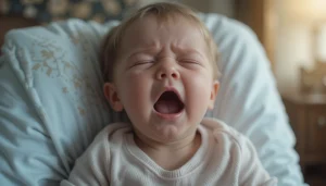 دلیل گریه نوزاد