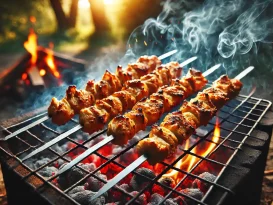 10 ترفند طلایی برای تهیه جوجه کباب زعفرانی مجلسی