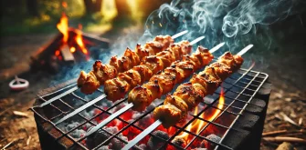 10 ترفند طلایی برای تهیه جوجه کباب زعفرانی مجلسی
