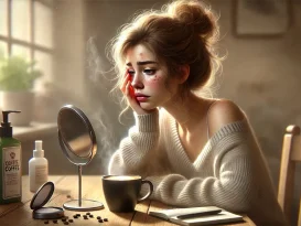 آیا کافئین باعث تشدید جوش ناشی از استرس می‌شود؟