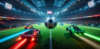 بازی هیجان انگیز Rocket League فوتبال با ماشین