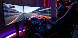 تجربه رانندگی فرمول یک در خانه