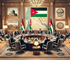 اردن در تحولات سیاسی منطقه با تمرکز بر نقش اردن در همکاری‌های دیپلماتیک برای صلح و ثبات.