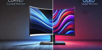 تفاوت مانیتور خمیده و OLED