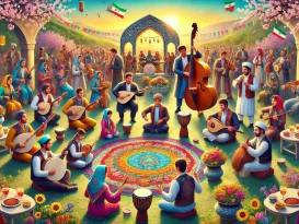 نگاهی به آوازهای محلی نوروزی در ایران