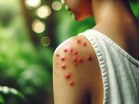 جوش روی بازو