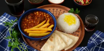 خورشت نخود آله