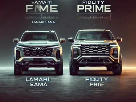 مقایسه ماشین لاماری با فیدلیتی از نظر طراحی، ابعاد و ویژگی‌ها