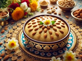 سمنو در سفره هفت سین