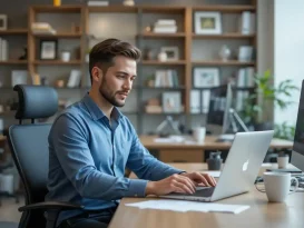 تصویر یک فرد که در حال یادگیری سریع مهارت جدید میباشد